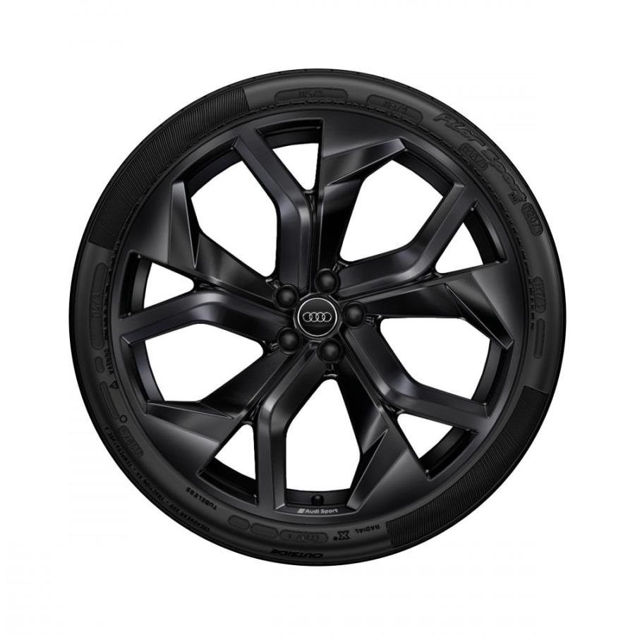 Audi RS Q8 Complete winter wheel in 5Yspoke rotor design black