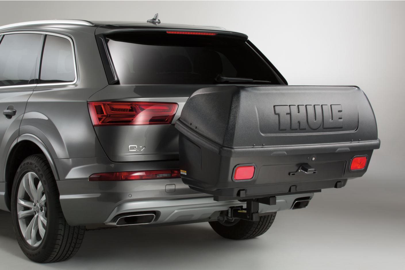 Audi Q7 Thule® Transporter hitchmounted cargo box—665C ZAW071200